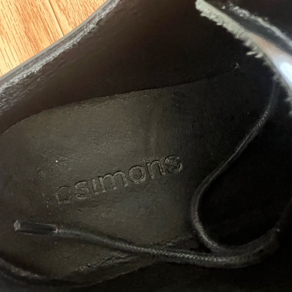 Simons Glossy Black Womens Oxfords size 38 - Picture 2 of 5